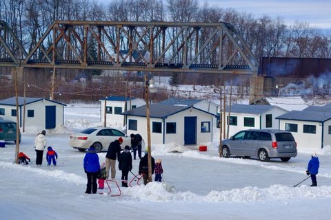 Patinoire ;Centre de peche Robert Mailhot