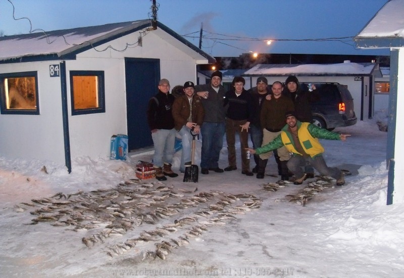 Bonne Pêche au Centre de peche  Robert Mailhot
