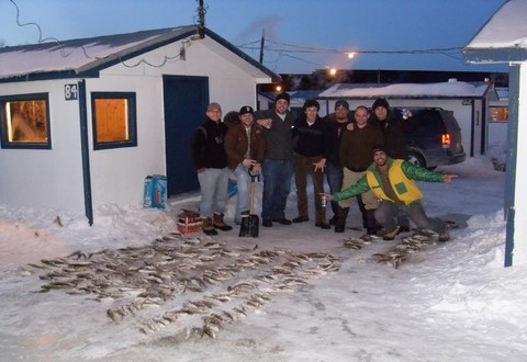 Bonne Pêche au Centre de peche  Robert Mailhot